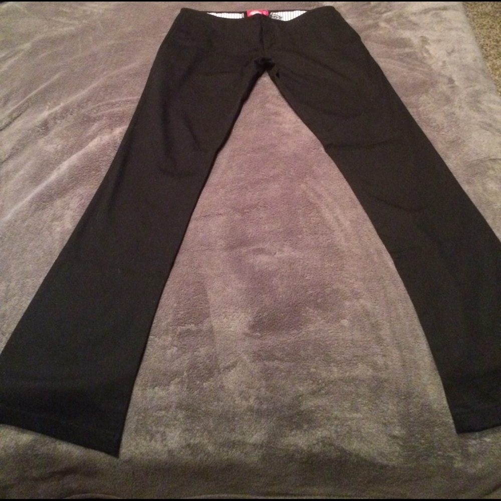 Dickies girl low rise chinos work pants 7 RARE