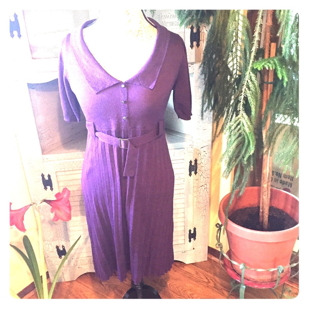NWOT Anthropologie Tulle light sweater dress