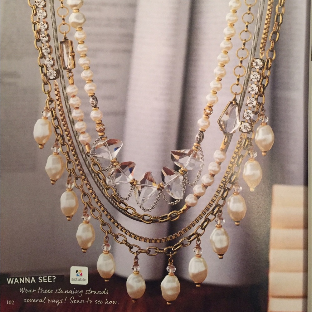 Versatile necklace;  Wear it 7ways or more!
