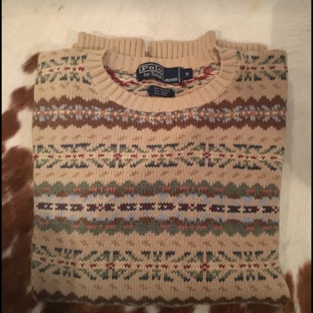 Polo Ralph Lauren Fair-Isle cotton sweater