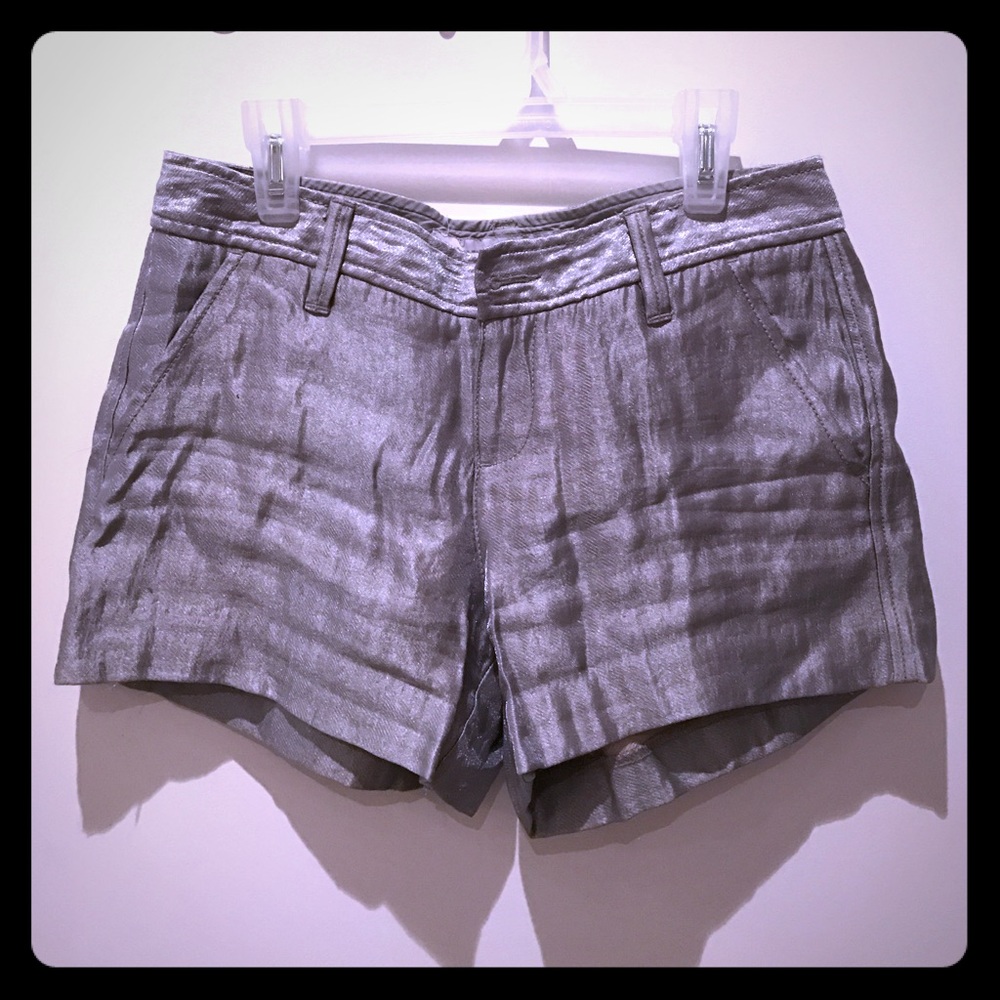 Silver shorts