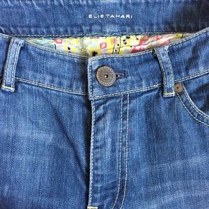 Elie Tahari Classic Straight Leg Jeans