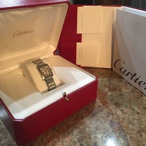 Cartier Tank Francaise 100% Authenic