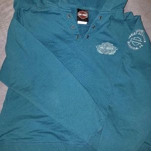 Womens Harley Davidson Hooded Sweatshirt size L