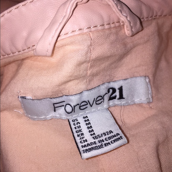 Forever 21 studded leather jacket - Picture 3 of 3