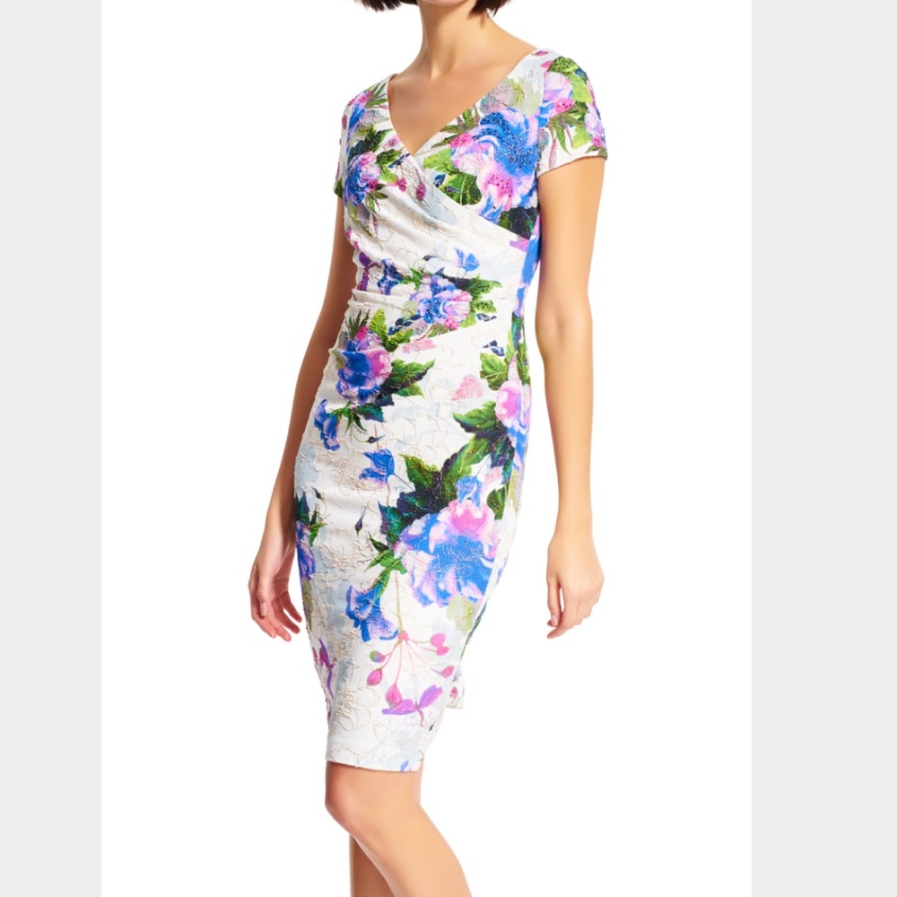 Adrianna Papell Sheath Dress