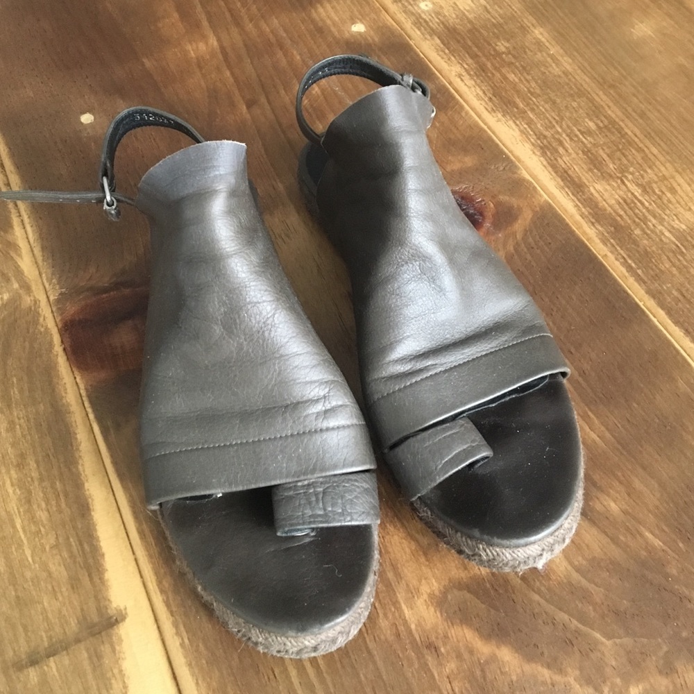 Balenciaga leather sandals