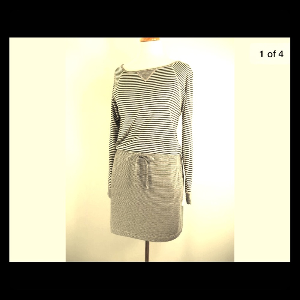 Tart Black and White striped dress