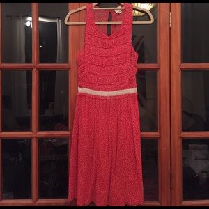 Polka dot light weight dress from Anthropologie