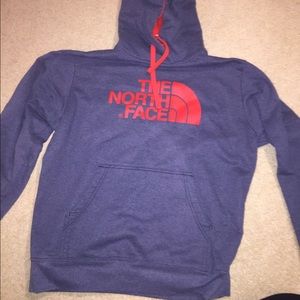 The North Face sweatshirt