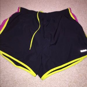 Reebok, women's athletic shorts
