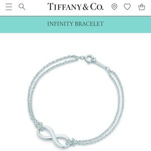 🔥 SALE Tiffany & Co. Silver Infinity Bracelet