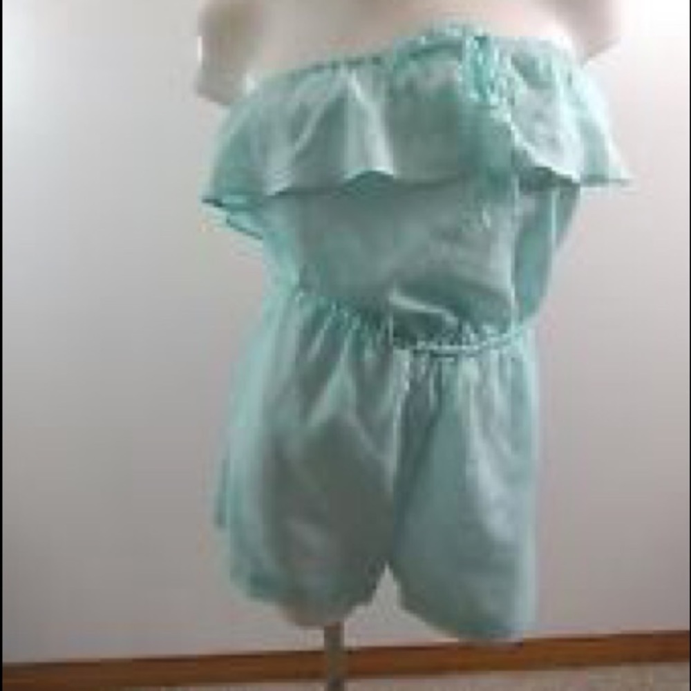 Blue romper