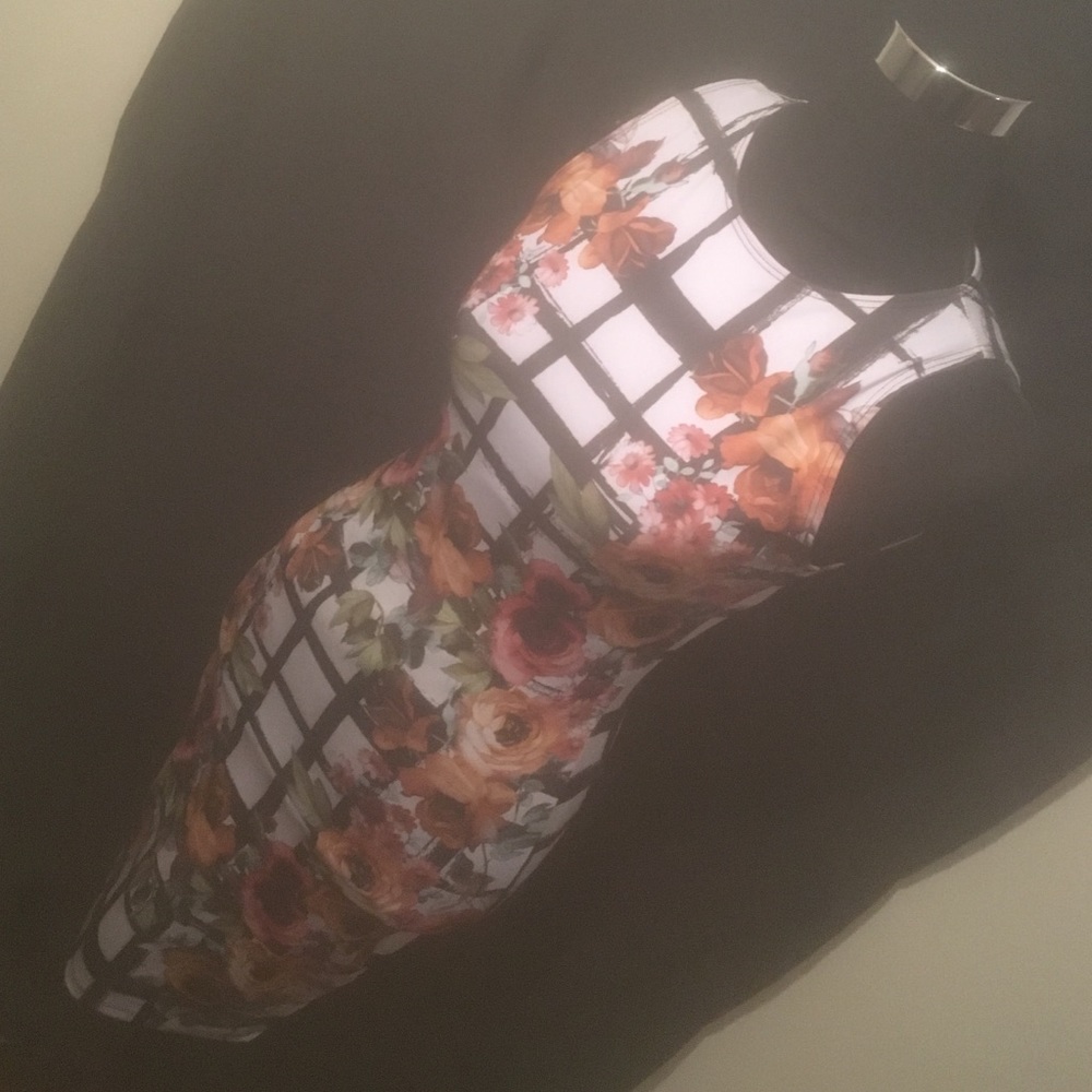 Floral Bodycon Dress