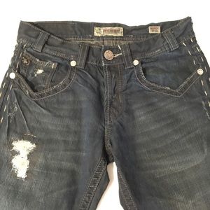 MEK Men's Bootcut Jeans