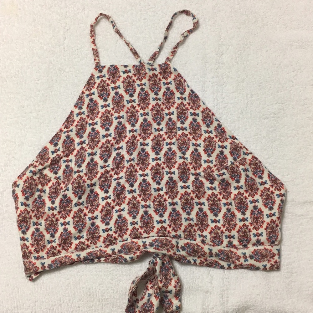 LF / Mika & Gala Coachella Halter Crop Top - Picture 1 of 8