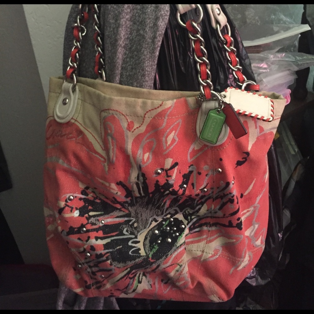 Authentic coach purse