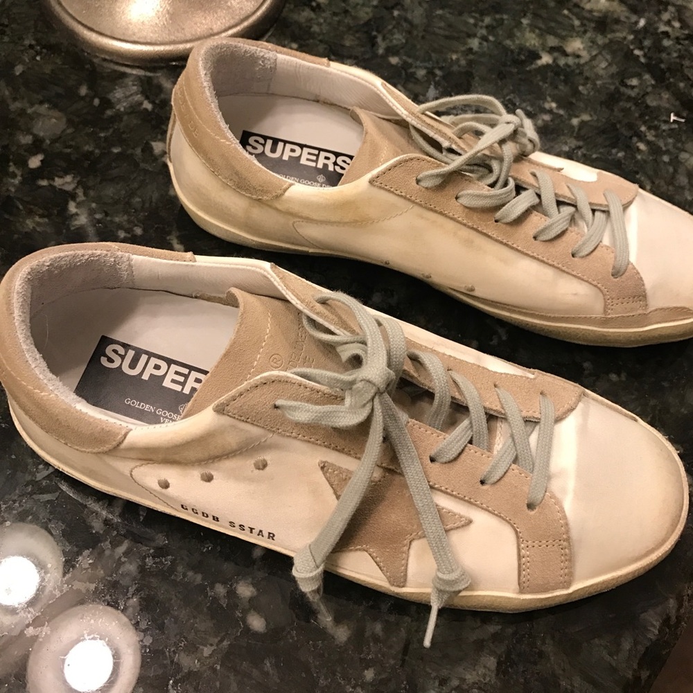 Golden goose deluxe Brand Superstar satin & suede