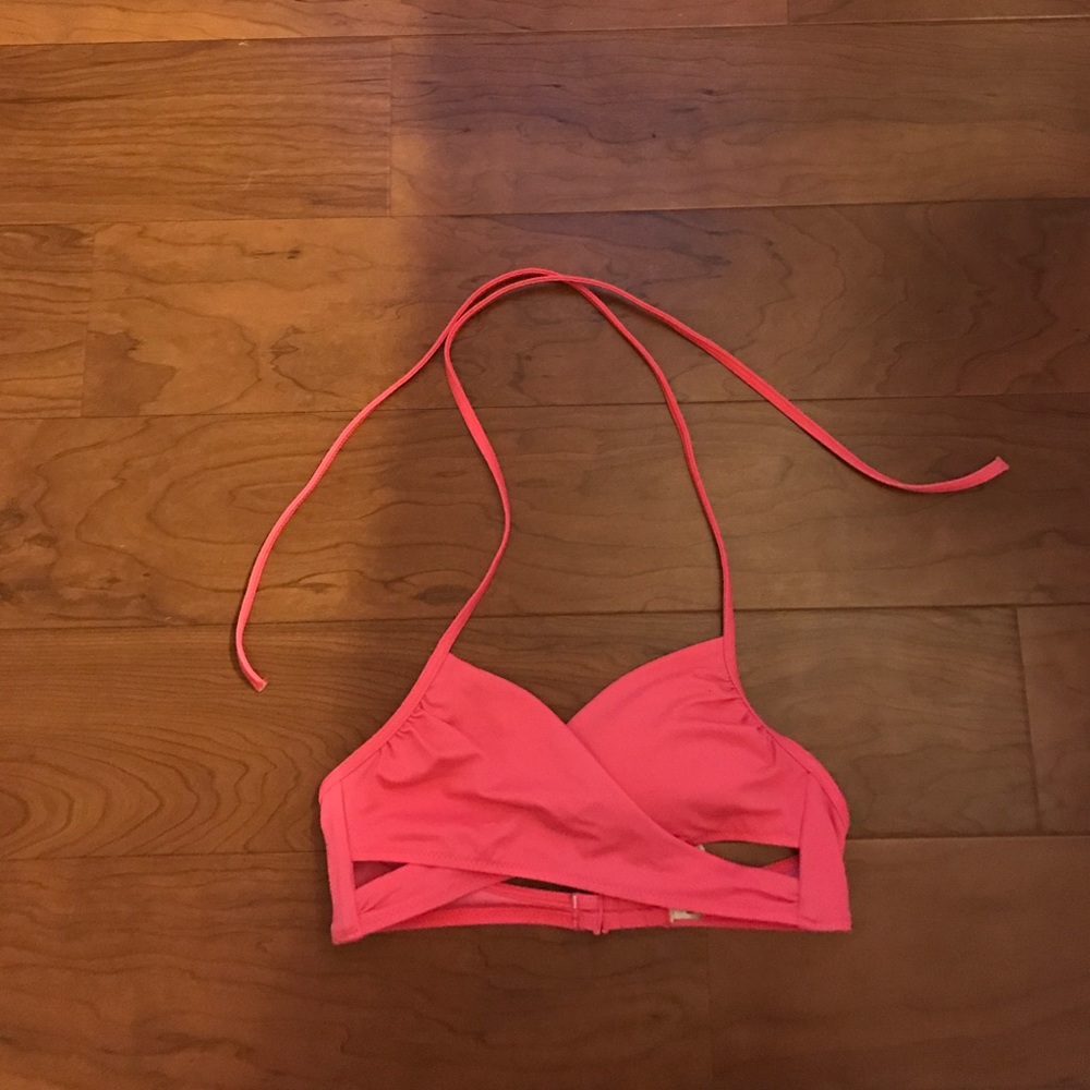PINK Victoria's Secret Wrap Swim Top