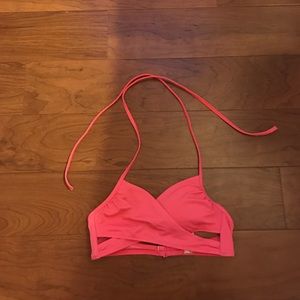 PINK Victoria's Secret Wrap Swim Top