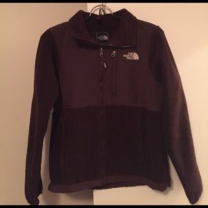 North Face Denali fleece, brown, small