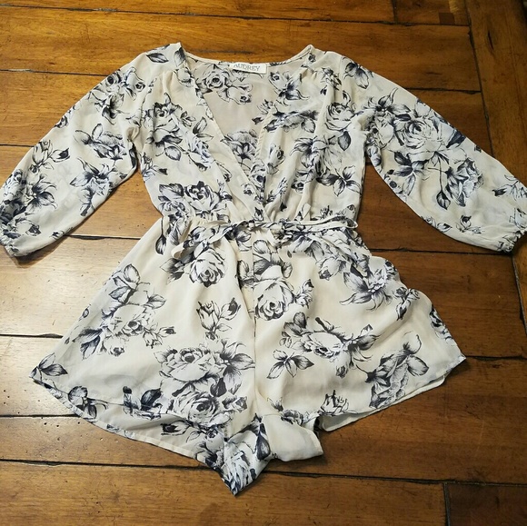Audrey 3 + 1 Dresses & Skirts - Floral Romper