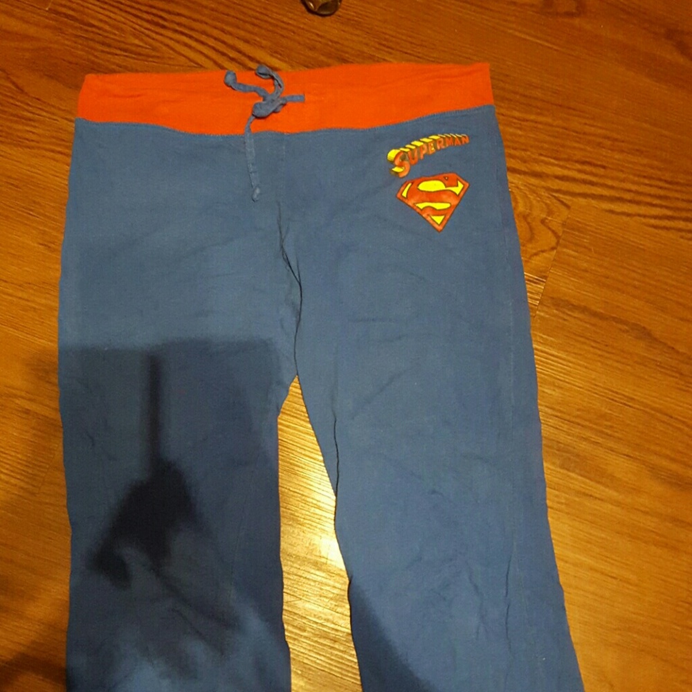 Superman bajama pants