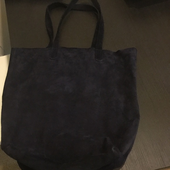 baggu simple leather tote