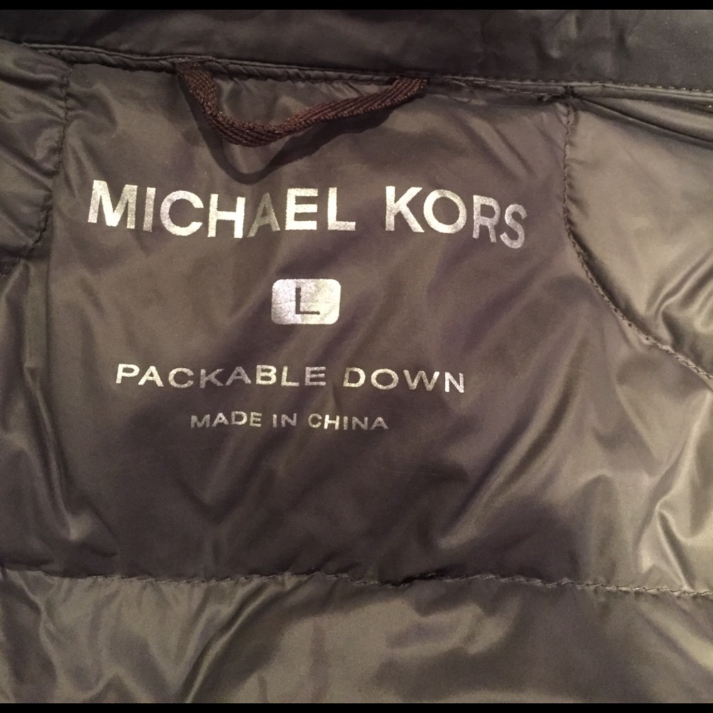Michael Kors Packable Down Jacket