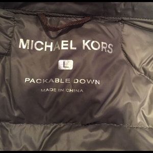 Michael Kors Packable Down Jacket