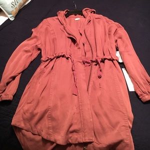 Blush colored jacket