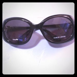 Giorgio Armani, black shades