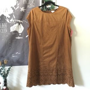 Boho suede dress from Target