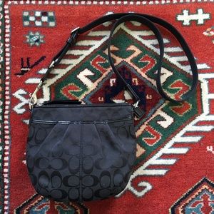 COACH Semi Circular Crossbody Purse