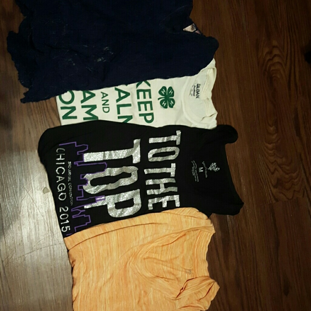 4 great shirts that are in amazing condition.