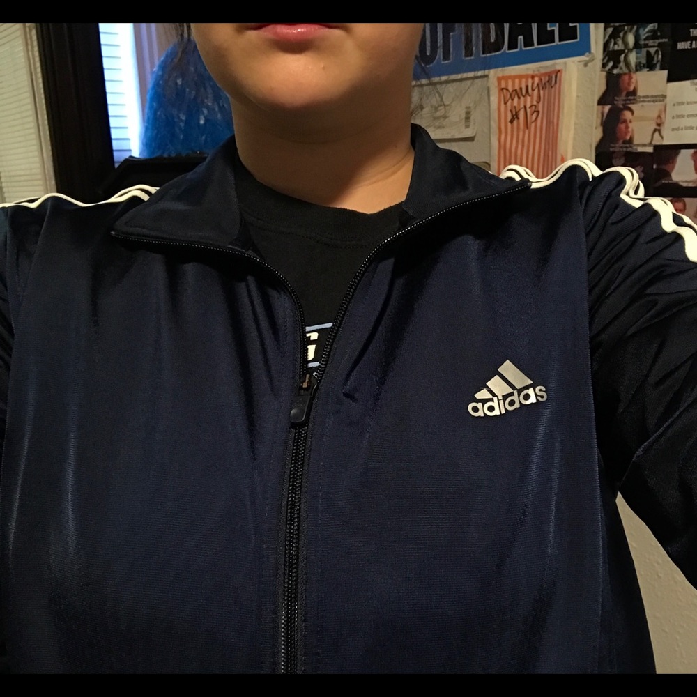 Adidas WOMANS jacket Navy blue