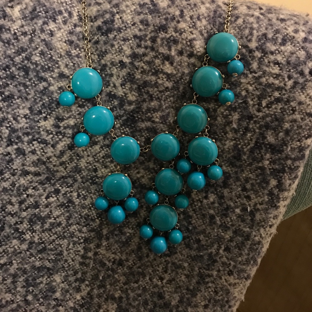 Turquoise bubble necklace