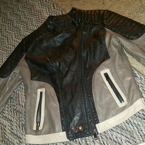 Leather jacket
