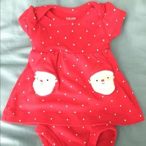 Newborn Christmas dress