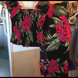 **FINAL MARKDOWN" CUTE Wrap Around Skirt Set NWOT