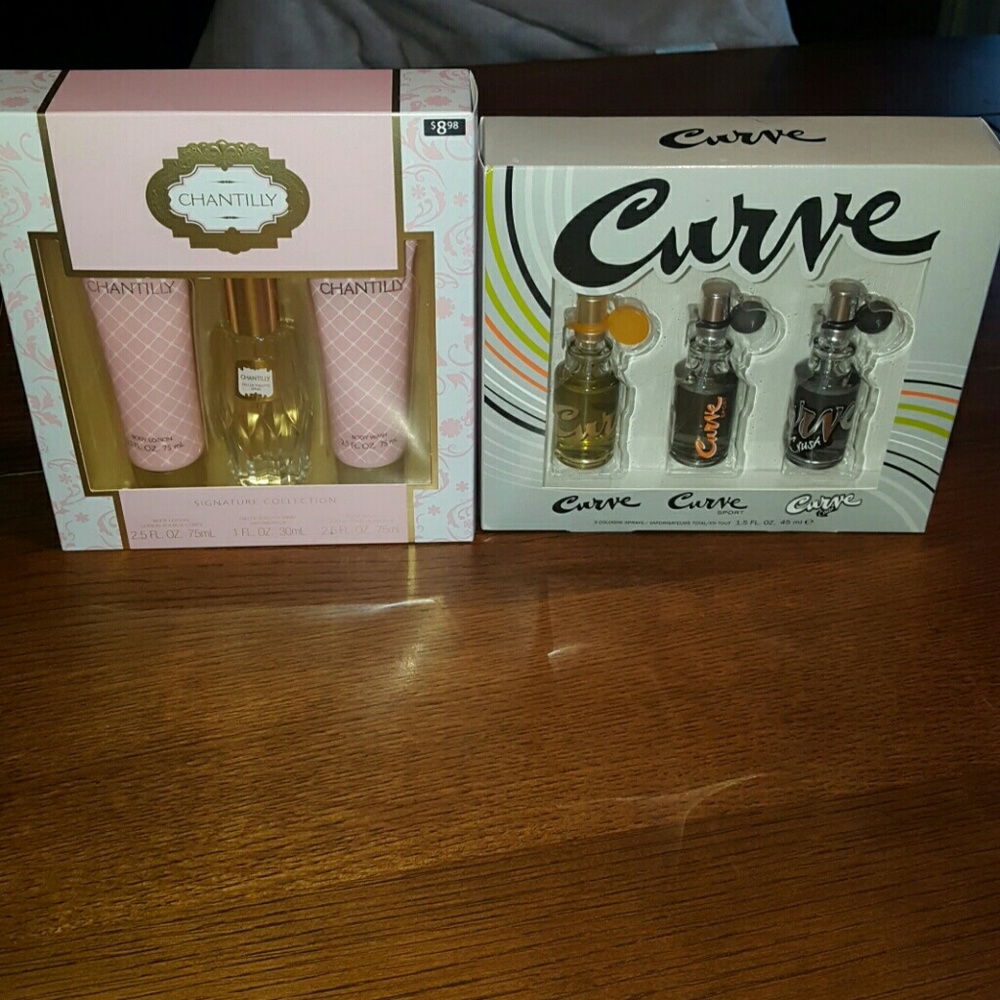 Women's "Chantilly"Perfume & Men's "Curve" Cologne