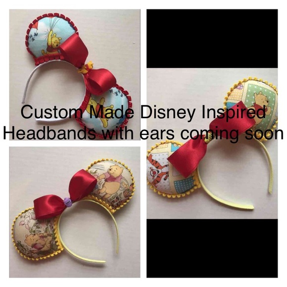 Custom made Disney inspired headbands with ears - Picture 1 of 1