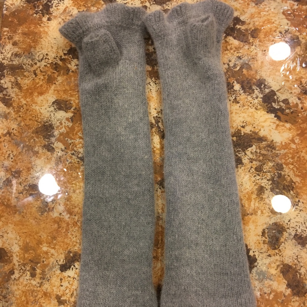New Aldo Wool Angora Fingerless Gloves