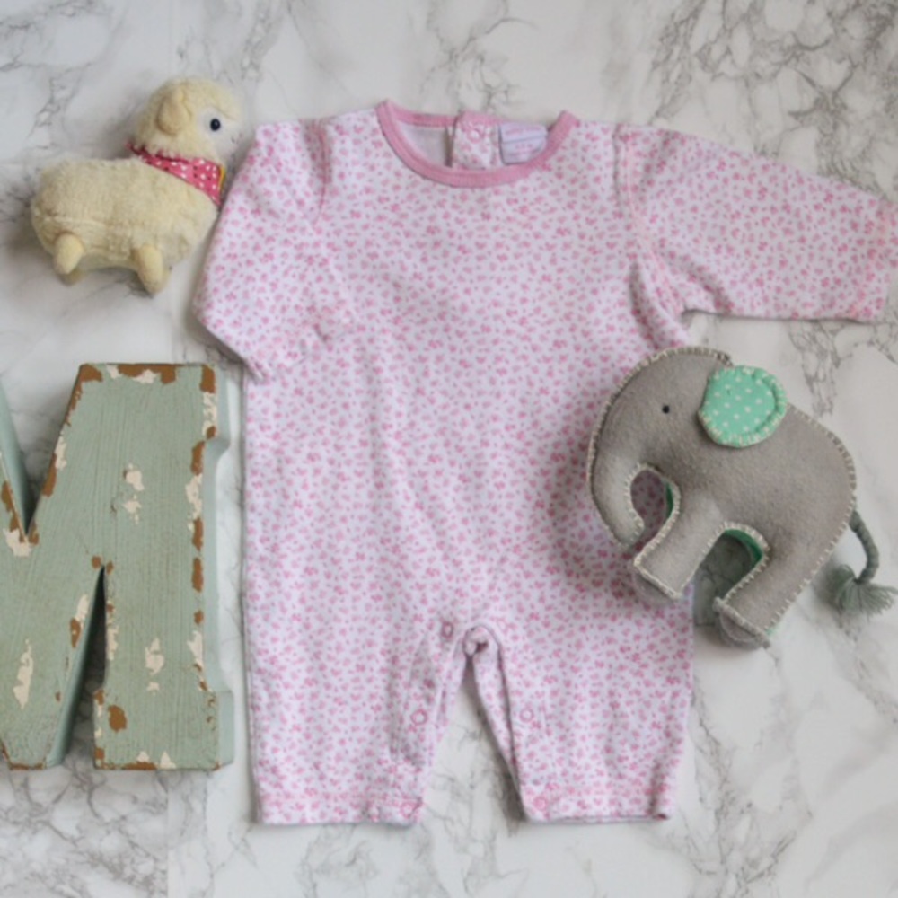 Amy Coe Baby One-Piece Pink 0-3M