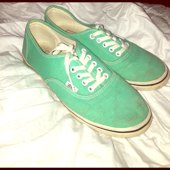 Turquoise Vans - Picture 1 of 3