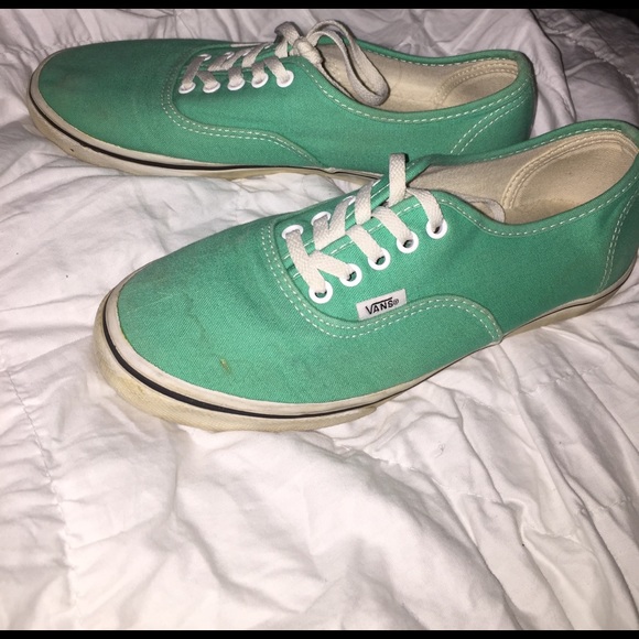 Turquoise Vans - Picture 2 of 3