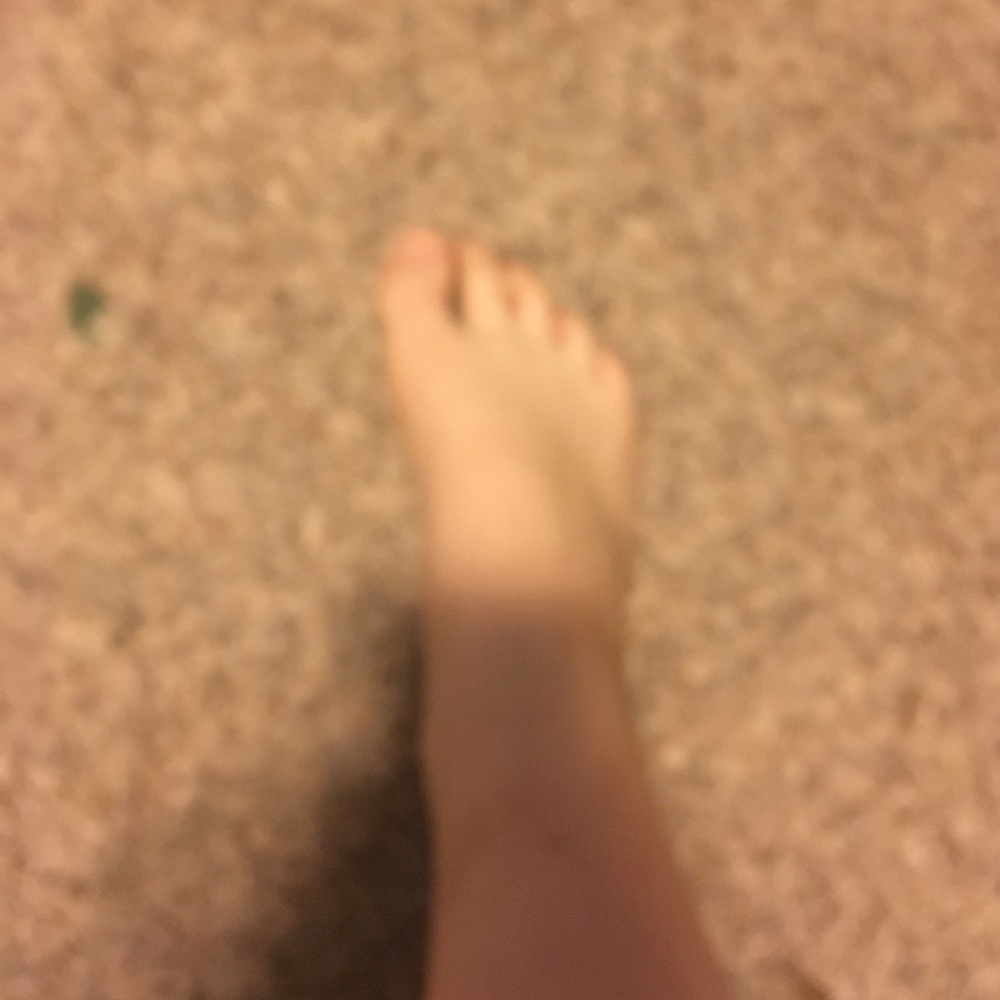 It is a foot and it feels like a foot
