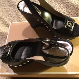 Michael Kors Charm Sling 4" Heel