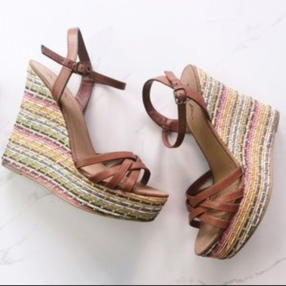 MIA Selma Platform wedge Sandal