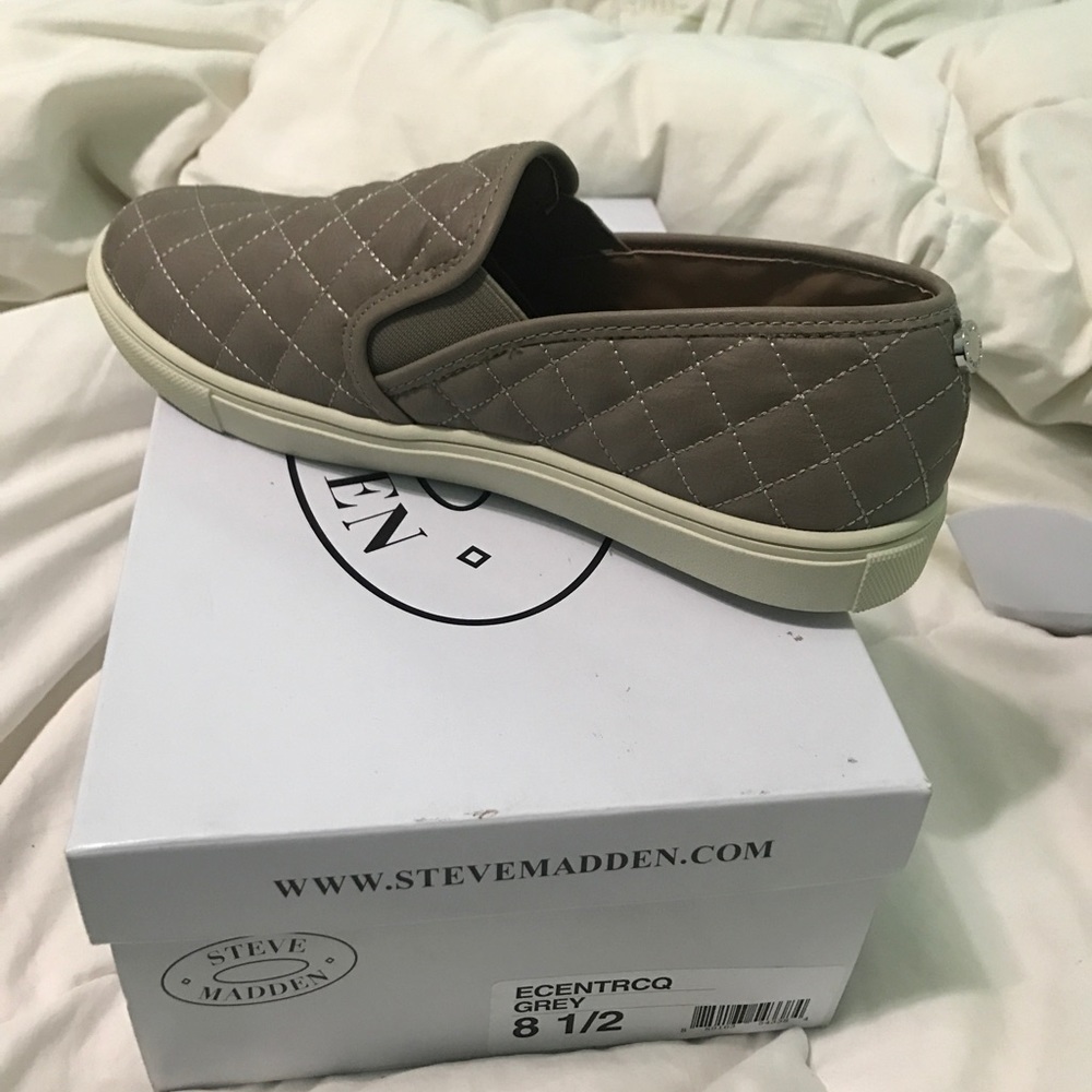 Steve Madden slip on shoes. NEVER WORN